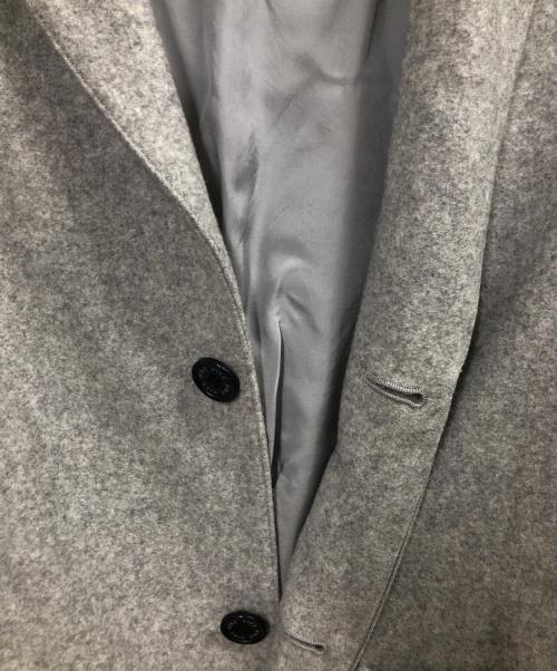 HYKE（ハイク）HYKE (ハイク) ウールショッパーコート グレー サイズ:Sの古着・服飾アイテム