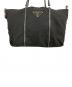 PRADA (プラダ) ナイロントートバッグ ブラック：15000円