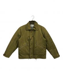BRITISH GREEN（ブリティッシュグリーン）の古着「フライトジャケット」｜オリーブ