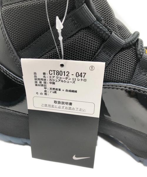 NIKE（ナイキ）NIKE (ナイキ) エア ジョーダン 11 Gamma ブラック サイズ:28.5cm 未使用品の古着・服飾アイテム