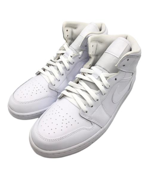 NIKE（ナイキ）NIKE (ナイキ) Air Jordan 1 Mid ホワイト サイズ:28.5cmの古着・服飾アイテム
