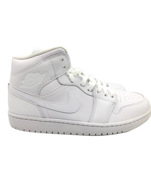 NIKE（ナイキ）NIKE (ナイキ) Air Jordan 1 Mid ホワイト サイズ:28.5cmの古着・服飾アイテム