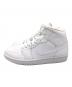 NIKE (ナイキ) Air Jordan 1 Mid ホワイト サイズ:28.5cm：10000円