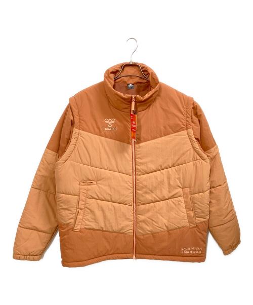 hummel（ヒュンメル）hummel (ヒュンメル) インサレーションジャケット サンドレッド サイズ:L 未使用品の古着・服飾アイテム