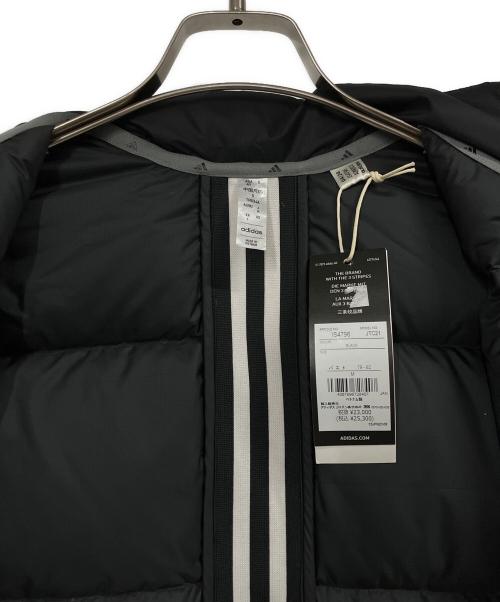 adidas（アディダス）adidas (アディダス) ダウンジャケット ブラック サイズ:M 未使用品の古着・服飾アイテム