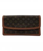 LOUIS VUITTONルイ ヴィトン）の古着「クラッチバッグ」｜ブラウン