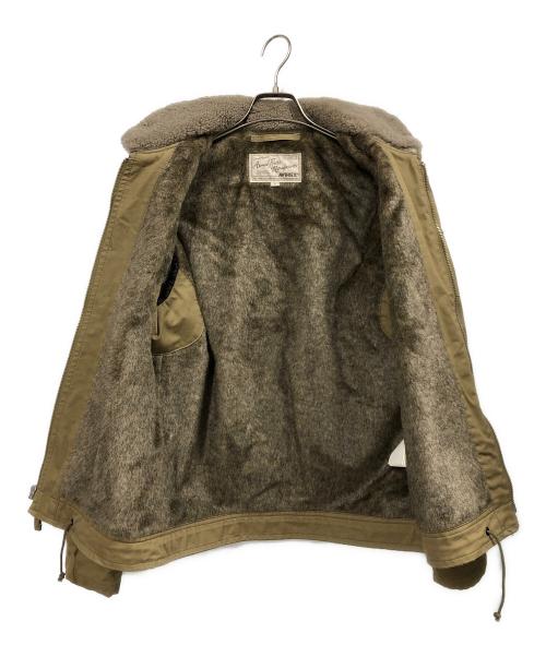 AVIREX（アヴィレックス）AVIREX (アヴィレックス) N-1デッキジャケット カーキ サイズ:Lの古着・服飾アイテム