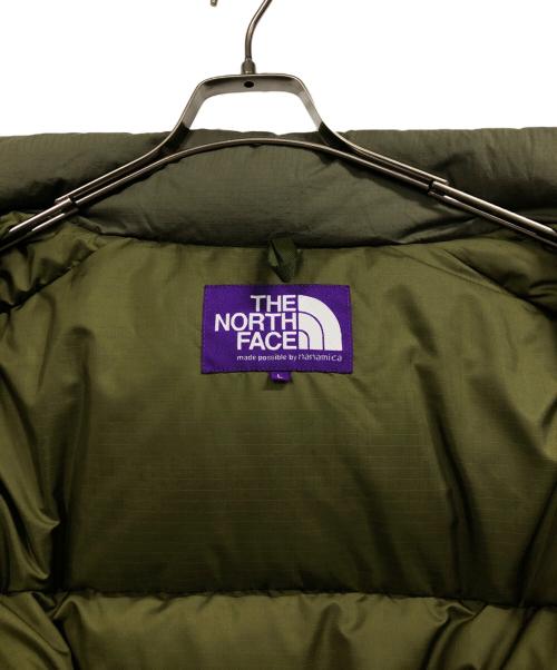 THE NORTHFACE PURPLELABEL（ザ・ノースフェイス パープルレーベル）THE NORTHFACE PURPLELABEL (ザ・ノースフェイス パープルレーベル) ダウンジャケット グリーン サイズ:Lの古着・服飾アイテム