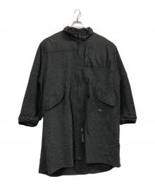 THE NORTHFACE PURPLELABEL（ザ・ノースフェイス パープルレーベル）の古着「Wool WINDSTOPPER® Field Coat」｜グレー