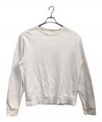 Martin Margiela14マルタンマルジェラ14）の古着「エルボーパッチスウェット」｜ホワイト