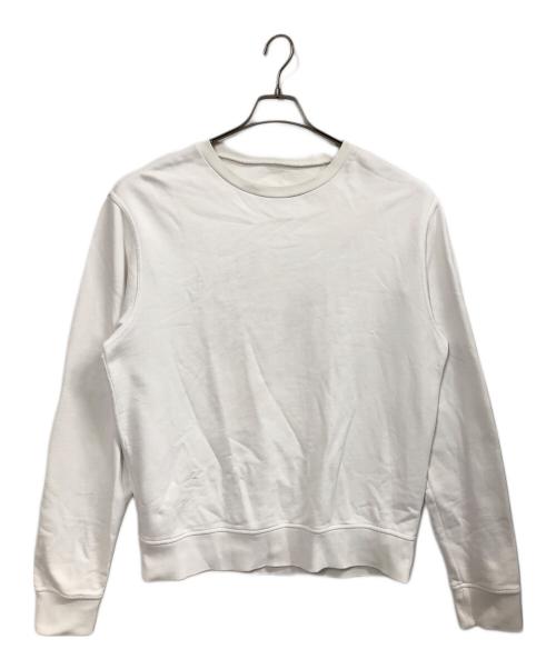 Martin Margiela14（マルタンマルジェラ14）Martin Margiela14 (マルタンマルジェラ14) エルボーパッチスウェット ホワイト サイズ:50の古着・服飾アイテム