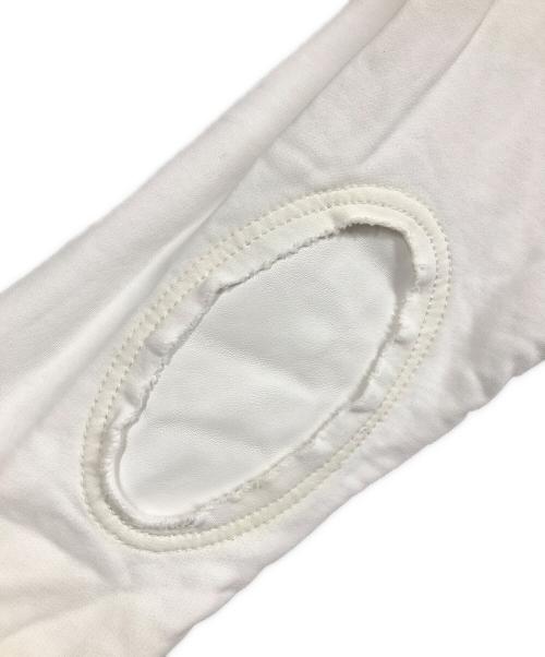 Martin Margiela14（マルタンマルジェラ14）Martin Margiela14 (マルタンマルジェラ14) エルボーパッチスウェット ホワイト サイズ:50の古着・服飾アイテム