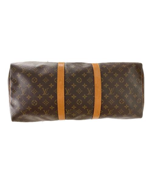 LOUIS VUITTON（ルイ ヴィトン）LOUIS VUITTON (ルイ ヴィトン) キーポル50　ボストンバッグ ブラウンの古着・服飾アイテム