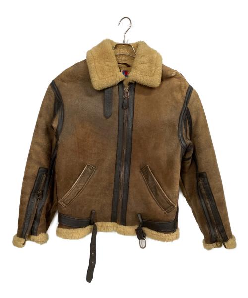Schott（ショット）Schott (ショット) フライトジャケット ブラウン サイズ:38の古着・服飾アイテム
