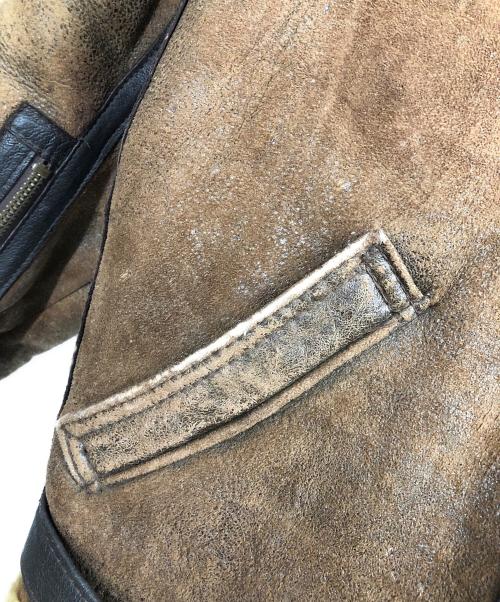 Schott（ショット）Schott (ショット) フライトジャケット ブラウン サイズ:38の古着・服飾アイテム