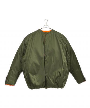 中古・古着通販】PRADA (プラダ) ダウンジャケット グリーン サイズ:L