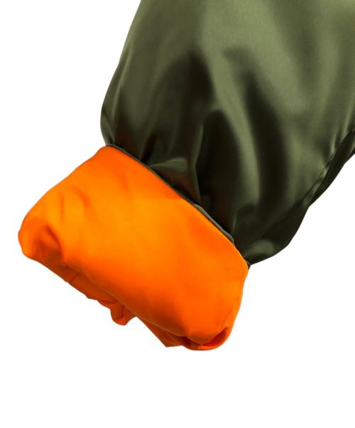 PRADA（プラダ）PRADA (プラダ) ダウンジャケット グリーン サイズ:Lの古着・服飾アイテム