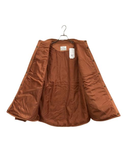 hummel（ヒュンメル）hummel (ヒュンメル) 中綿ジャケット ブラウン サイズ:XO 未使用品の古着・服飾アイテム