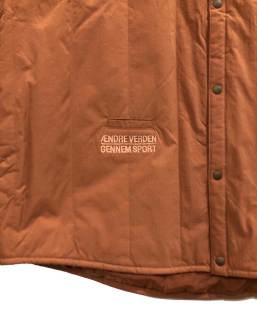 hummel（ヒュンメル）hummel (ヒュンメル) 中綿ジャケット ブラウン サイズ:XO 未使用品の古着・服飾アイテム