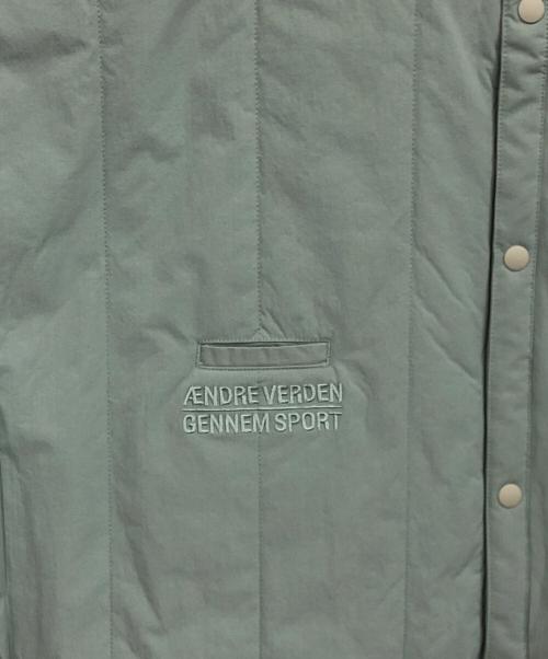 hummel（ヒュンメル）hummel (ヒュンメル) 中綿ジャケット シルバーグリーン サイズ:XO 未使用品の古着・服飾アイテム