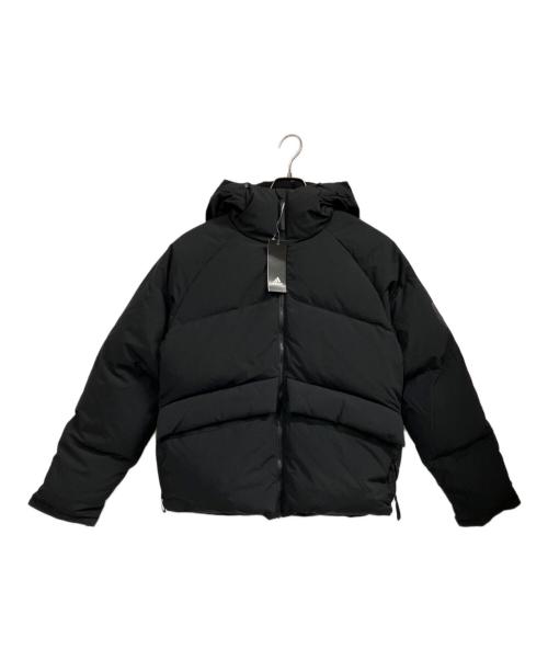 adidas（アディダス）adidas (アディダス) バッグバッフルジャケット ブラック サイズ:Sの古着・服飾アイテム