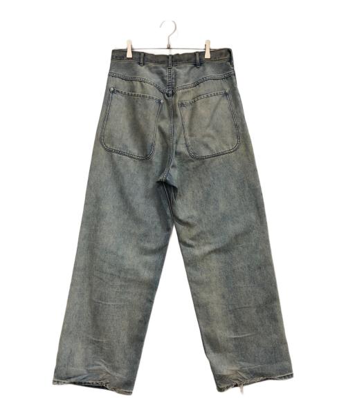 SHIKITARI（シキタリ）SHIKITARI (シキタリ) デニムパンツ インディゴ サイズ:Mの古着・服飾アイテム