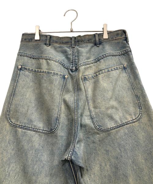 SHIKITARI（シキタリ）SHIKITARI (シキタリ) デニムパンツ インディゴ サイズ:Mの古着・服飾アイテム