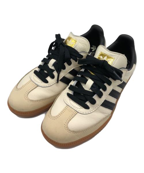adidas（アディダス）adidas (アディダス) SAMBA ローカットスニーカー ベージュ サイズ:24.5の古着・服飾アイテム
