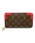 LOUIS VUITTON（ルイ ヴィトン）の古着「ジッピー・ウォレット レティーロ」｜ブラウン