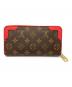 LOUIS VUITTON (ルイ ヴィトン) ジッピー・ウォレット レティーロ ブラウン：30000円
