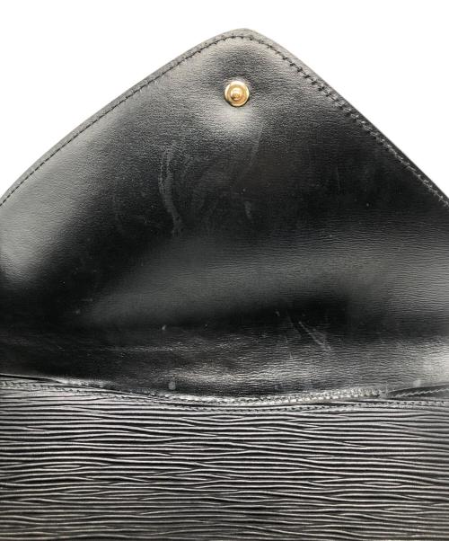 LOUIS VUITTON（ルイ ヴィトン）LOUIS VUITTON (ルイ ヴィトン) クラッチバッグ ブラックの古着・服飾アイテム