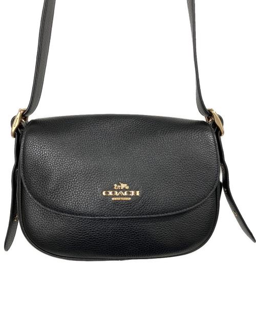 COACH（コーチ）COACH (コーチ) メイシー サドル バッグ / ショルダーバッグ ブラックの古着・服飾アイテム