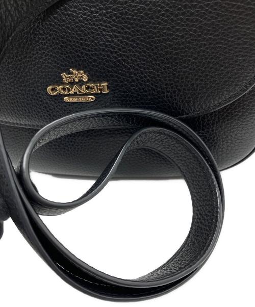 COACH（コーチ）COACH (コーチ) メイシー サドル バッグ / ショルダーバッグ ブラックの古着・服飾アイテム