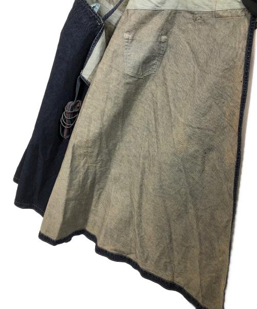 Hysteric Glamour（ヒステリックグラマー）Hysteric Glamour (ヒステリックグラマー) エプロンジャンパースカート インディゴ サイズ:FREEの古着・服飾アイテム