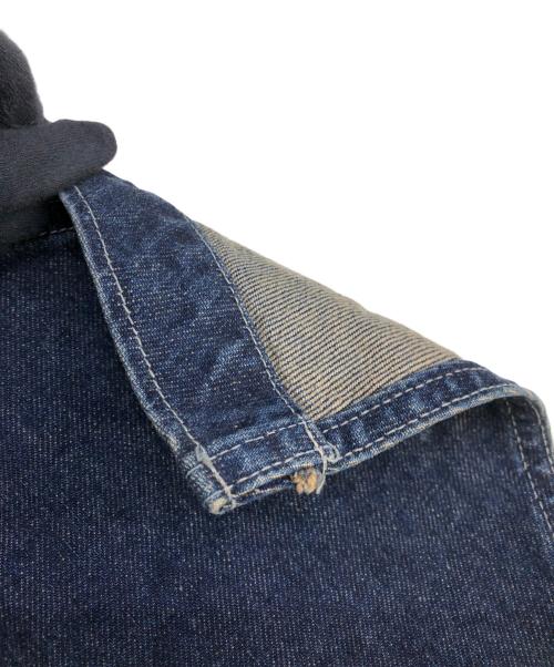 Hysteric Glamour（ヒステリックグラマー）Hysteric Glamour (ヒステリックグラマー) エプロンジャンパースカート インディゴ サイズ:FREEの古着・服飾アイテム