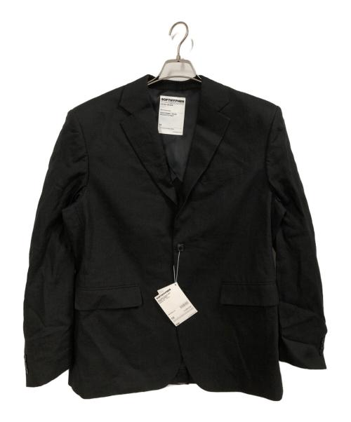 SOFTHYPHEN（ソフトハイフン）SOFTHYPHEN (ソフトハイフン) テーラードジャケット ブラック サイズ:2 未使用品の古着・服飾アイテム