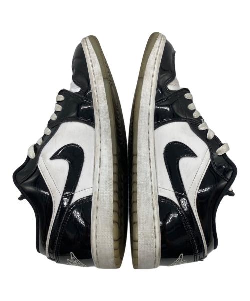 NIKE（ナイキ）NIKE (ナイキ) AIR JORDAN 1 LOW SE ブラック×ホワイト サイズ:26.5cmの古着・服飾アイテム
