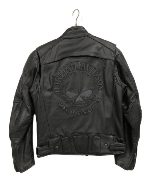 HARLEY-DAVIDSON（ハーレーダビッドソン）HARLEY-DAVIDSON (ハーレーダビッドソン) ライナー付レザージャケット ブラック サイズ:Mの古着・服飾アイテム