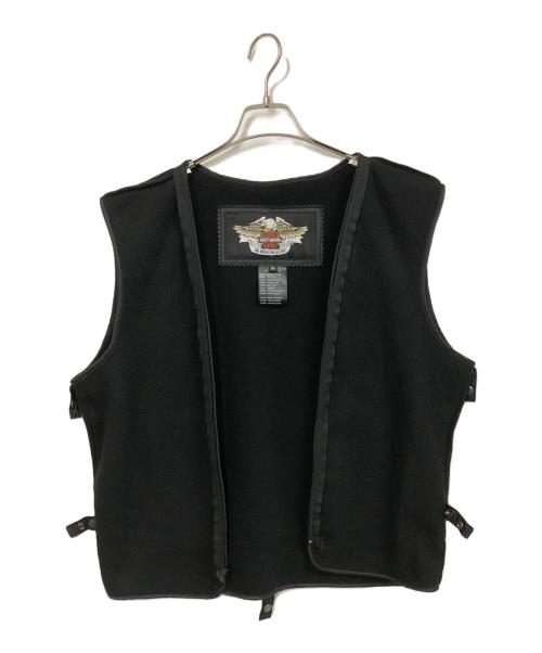 HARLEY-DAVIDSON（ハーレーダビッドソン）HARLEY-DAVIDSON (ハーレーダビッドソン) ライナー付レザージャケット ブラック サイズ:Mの古着・服飾アイテム