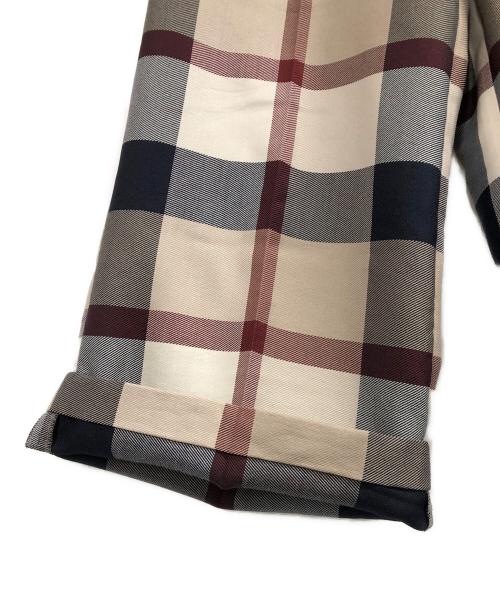 BLUE LABEL CRESTBRIDGE（ブルーレーベルクレストブリッジ）BLUE LABEL CRESTBRIDGE (ブルーレーベルクレストブリッジ) クレストブリッジチェッククロッシングビエラワイドパンツ マルチカラー サイズ:38の古着・服飾アイテム