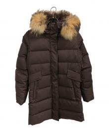 Pyrenex（ピレネックス）の古着「ダウンジャケット」｜ブラウン