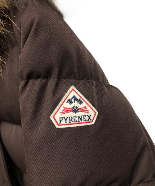 Pyrenex（ピレネックス）Pyrenex (ピレネックス) ダウンジャケット ブラウン サイズ:Mの古着・服飾アイテム