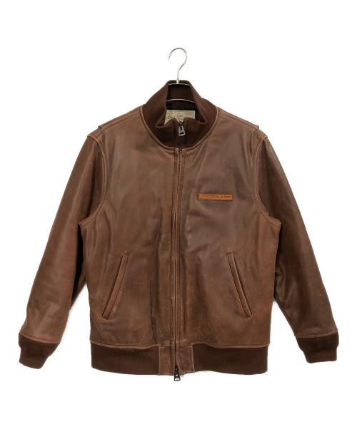 AVIREX（アヴィレックス）AVIREX (アヴィレックス) カウ タンカースジャケット ブラウン サイズ:XLの古着・服飾アイテム