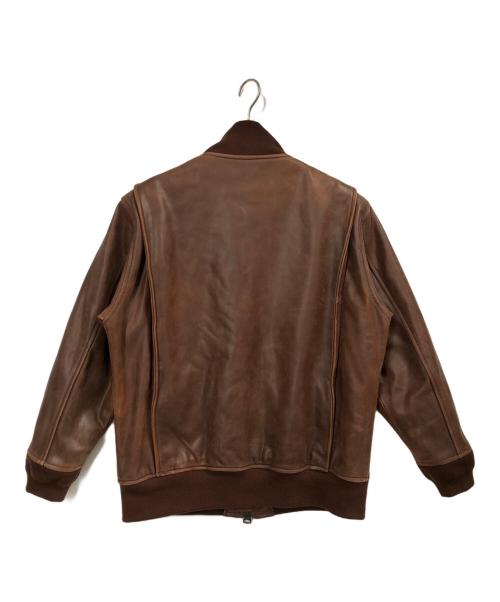 AVIREX（アヴィレックス）AVIREX (アヴィレックス) カウ タンカースジャケット ブラウン サイズ:XLの古着・服飾アイテム
