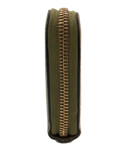 LOUIS VUITTON（ルイ ヴィトン）LOUIS VUITTON (ルイ ヴィトン) ジッピーウォレット ベージュ×グリーンの古着・服飾アイテム