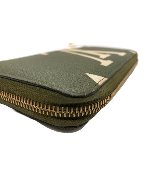 LOUIS VUITTON（ルイ ヴィトン）LOUIS VUITTON (ルイ ヴィトン) ジッピーウォレット ベージュ×グリーンの古着・服飾アイテム