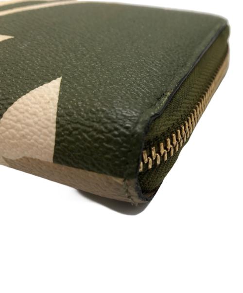 LOUIS VUITTON（ルイ ヴィトン）LOUIS VUITTON (ルイ ヴィトン) ジッピーウォレット ベージュ×グリーンの古着・服飾アイテム