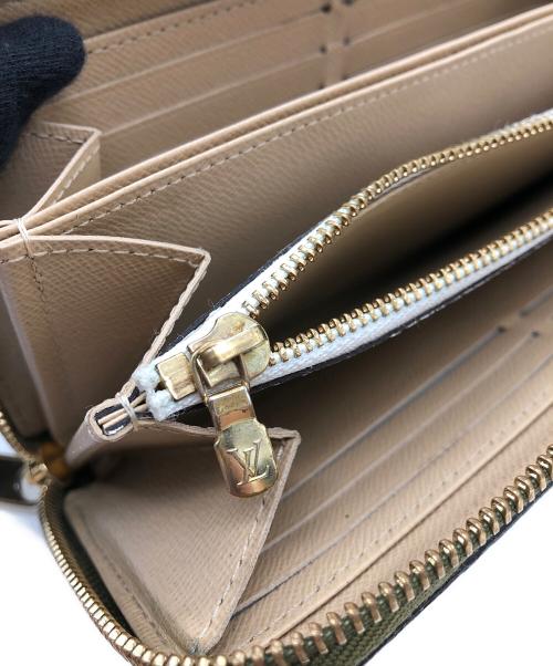 LOUIS VUITTON（ルイ ヴィトン）LOUIS VUITTON (ルイ ヴィトン) ジッピーウォレット ベージュ×グリーンの古着・服飾アイテム