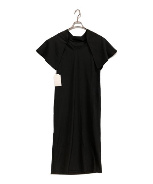 Ameri（アメリ）AMERI (アメリ) 2WAY UMBRELLA SHIFT DRESS ブラック サイズ:M 未使用品の古着・服飾アイテム