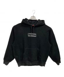 SUPREME（シュプリーム）の古着「inside out box logo hooded sweatshirt」｜ブラック